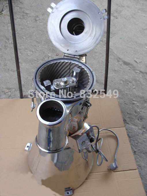  帣  Ѿ м    ػ Ŀ    /Water flowing type Chinese medicine grinder continuous feed mill superfine powder machine dust free